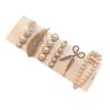 Beaupretty 6pcs Rhinestone Design Hair Clips Elegant Bobby for Women All- Hair Accessories for Various Hairstyles Charming and Attractive view 1