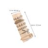 Beaupretty 6pcs Rhinestone Design Hair Clips Elegant Bobby for Women All- Hair Accessories for Various Hairstyles Charming and Attractive view 2
