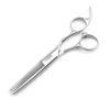 5.5" Barber Scissors Set Professional Hair Scissors Hairdresser Scissors Hair Cutting Scissors Thinning Shears Japan 440C Convex Edge Blade Kinsaro view 3