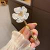 2PCS Women Lady Rhinestone Flower Hair Clips Hairpin Side Clip Bobby Pin Hair Accessories view 4