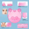 Silicone Facial Cleansing Brush, Waterproof Face Brush Exfoliator, Sonic Facial Scrubber for Deep Skin Cleansing, Exfoliating & Massaging, Rechargeable & Cute Design view 2