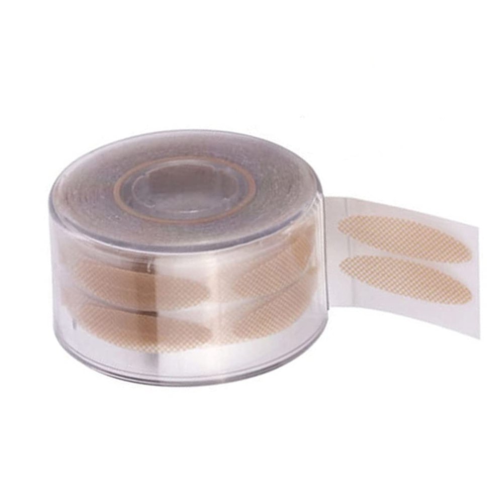 Uonlytech 1200pcs Invisible Double Tape Stickers Mesh Pattern Look Stickers for for Hooded Uneven Eyes