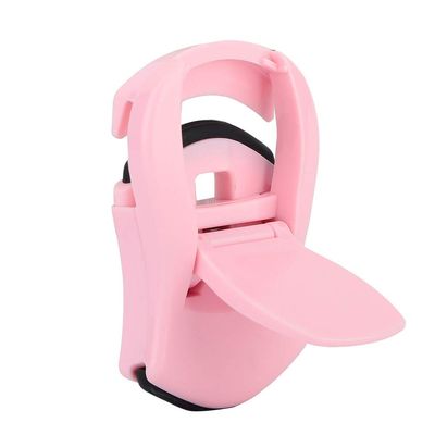 Portable Eyelash Curler, Mini Eye Lash Curler Lashes Curling for Travel(Pink)
