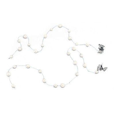 2PCS Handmade Streamline Hair Extensions Hair Clip Pins with Imitation Pearl DIY Hairpin Headdress Hair Accessories for Women