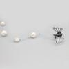 2PCS Handmade Streamline Hair Extensions Hair Clip Pins with Imitation Pearl DIY Hairpin Headdress Hair Accessories for Women view 3