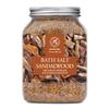 Bath Sea Salt Sandalwood 46 Oz (1300g) - Bath Salts with Sandalwood & Cinnamon Essential Oil for Bath Soak - Relaxing Bath - Muscle Relaxation - Aromatherapy Bath Salts - Sea Salt Bath view 1