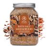 Bath Sea Salt Sandalwood 46 Oz (1300g) - Bath Salts with Sandalwood & Cinnamon Essential Oil for Bath Soak - Relaxing Bath - Muscle Relaxation - Aromatherapy Bath Salts - Sea Salt Bath view 2