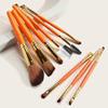 12/9 Pcs Makeup Brushes Professional Eyeshadow Brush Eyeliner Eyelash Lip Make Up Brush With Gift Bag Makeup Tool (9pcs) view 1