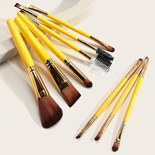 12/9 Pcs Makeup Brushes Professional Eyeshadow Brush Eyeliner Eyelash Lip Make Up Brush With Gift Bag Makeup Tool (9pcs)
