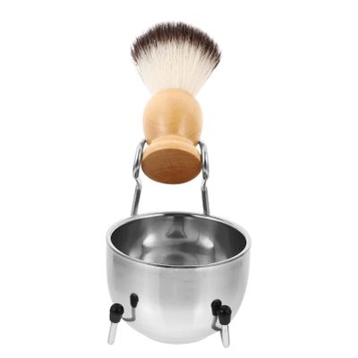 1 Set Brush Rack Bread Shaving Kit Shaving Bowl Bowl Men Shaving Kit Beard Shaving Brush Men Shaving Brush Shaving Brush