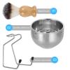 1 Set Brush Rack Bread Shaving Kit Shaving Bowl Bowl Men Shaving Kit Beard Shaving Brush Men Shaving Brush Shaving Brush view 2