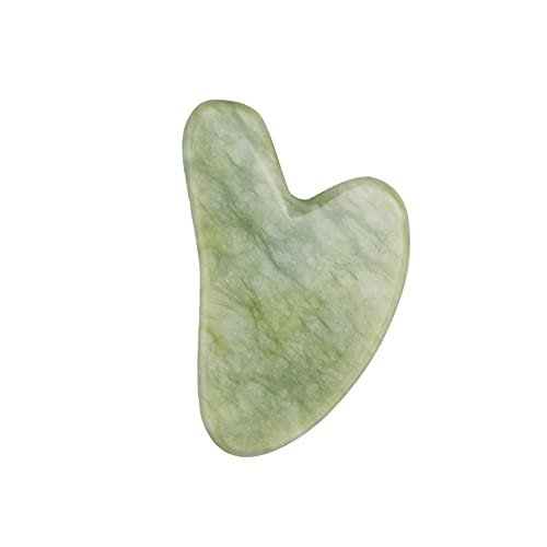 Natural gemstone crystal Gua Sha Tool scraping board SPA Massage Tool (xiu jade)