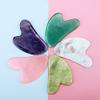 Natural gemstone crystal Gua Sha Tool scraping board SPA Massage Tool (rose quartz) view 4