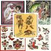 Traditional, Vintage, Old School Style Tattoo Flash Collection, 47 Sheets 11x14 view 4