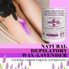 Sharonelle Soft Wax All Purpose Hair Removal Natural Depilatory Canned Wax for Sensitive Skin Canada-Made Melting Wax in Black color Canned Package (6PC, Lavender) view 3