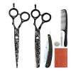 5.5/6" Razor Hair Scissors Hairdressing Scissors Barber Salon Styling Scisors Professional Japanese Haircutting Shears Thinning shear (Size : 5.5 inch) view 1