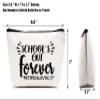LIBIHUA Retirement Appreciation Gifts for Teacher Makeup Bag Cosmetic Bag Travel Pouch Teacher Leaving Going Away Gift Forever Retired and Loving It view 3