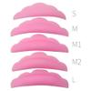 AKOAK 10 Pcs (5 Pairs) Silicone Eyelash Curler Sun Edge Grafting Eyelash Ironing Aid Eyelash Lifting Pad Cosmetic Products Reusable Eyelash Lifting Pad (Pink) view 2