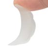 AKOAK 10 Pcs (5 pairs) Silicone Eyelash Curler Sun Edge Grafting Eyelash Ironing Aid Eyelash Lifting Pad Cosmetic Products Reusable Eyelash Lifting Pad (White) view 3