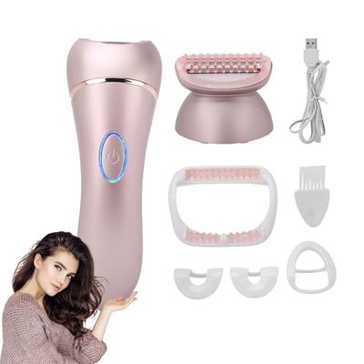 Betued Epilator for Women, Electric Hair Remover, IPX6 4-in-1 Tool, Pink