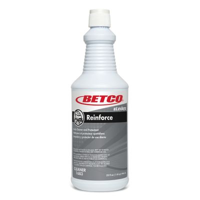 Betco Elevate Reinforce Cleaner, Citrus Scent, 32 Oz Bottle, Case Of 12