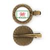 Dragon Flag Welsh Box Art Deco Gift Fashion Hairpin Headdress Brooch Hair Clip Barrette view 1