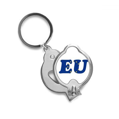 Abbreviation Europe Union Combination Finger Nail Clippers Scissor Stainless Steel Cutter