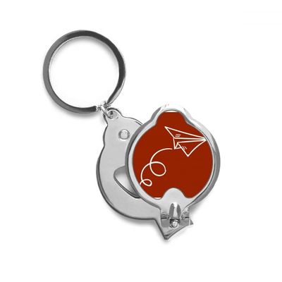 Aircraft Paper Abandonment Trajectory Finger Nail Clippers Scissor Stainless Steel Cutter
