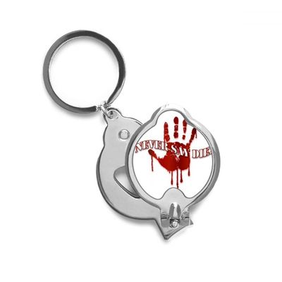 Absolute Handprint Abandon Death Finger Nail Clippers Scissor Stainless Steel Cutter