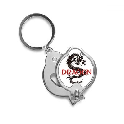 Animal Myth Dragon East West Finger Nail Clippers Scissor Stainless Steel Cutter