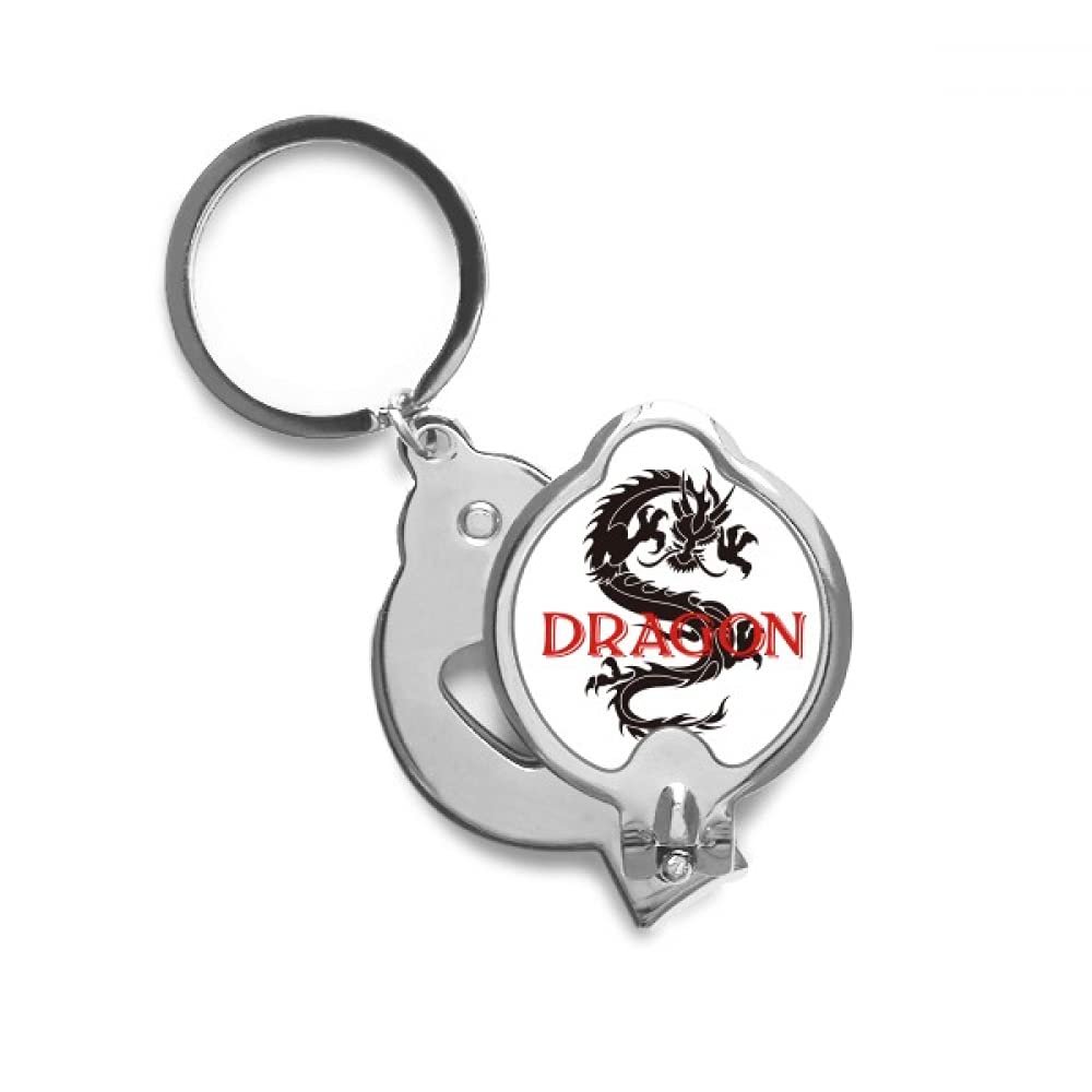 Animal Myth Dragon East West Finger Nail Clippers Scissor Stainless Steel Cutter