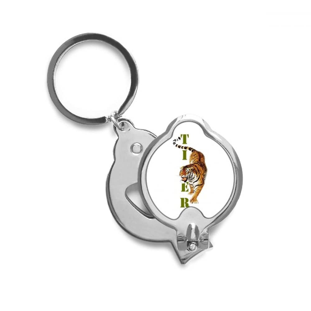 Cat Tiger Descends Mountain Ferocious Finger Nail Clippers Scissor Stainless Steel Cutter