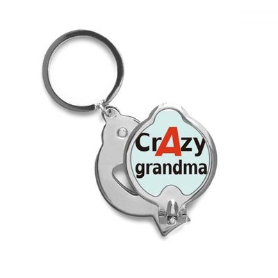 Brief Best Cool Crazy Grandmother Grandma Finger Nail Clippers Scissor Stainless Steel Cutter