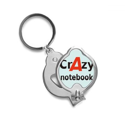 Brief Best Cool Crazy Notebook Jotter Pocketbook Finger Nail Clippers Scissor Stainless Steel Cutter