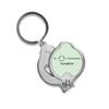 Adrenaline Checal Molecule Finger Nail Clippers Scissor Stainless Steel Cutter view 1
