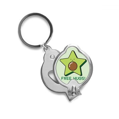 Avocado Pentagram Core Art Deco Gift Fashion Finger Nail Clippers Scissor Stainless Steel Cutter