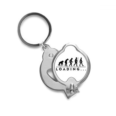 Ape Monkey Human Evolutionary Civilization Finger Nail Clippers Scissor Stainless Steel Cutter