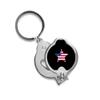 American Pentagram Flag Star Finger Nail Clippers Scissor Stainless Steel Cutter view 1