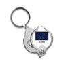 American State Flag Contour Alaska Finger Nail Clippers Scissor Stainless Steel Cutter view 1