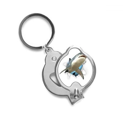 Animal Paper Break Shocks Sharks Finger Nail Clippers Scissor Stainless Steel Cutter