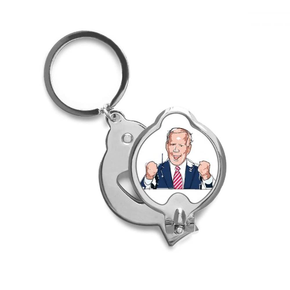 American USA President Stimulate Lecture Finger Nail Clippers Scissor Stainless Steel Cutter