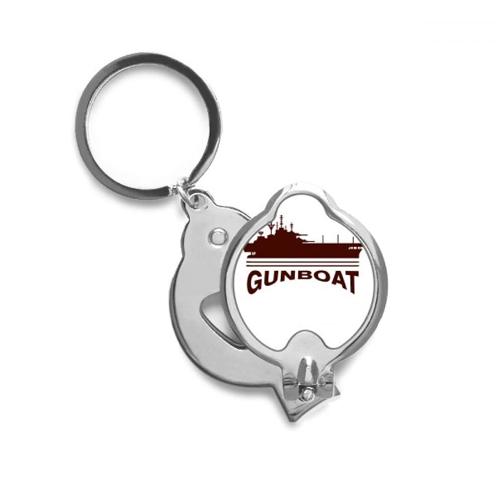 Artillery Bombs Ships Command Fighting Finger Nail Clippers Scissor Stainless Steel Cutter