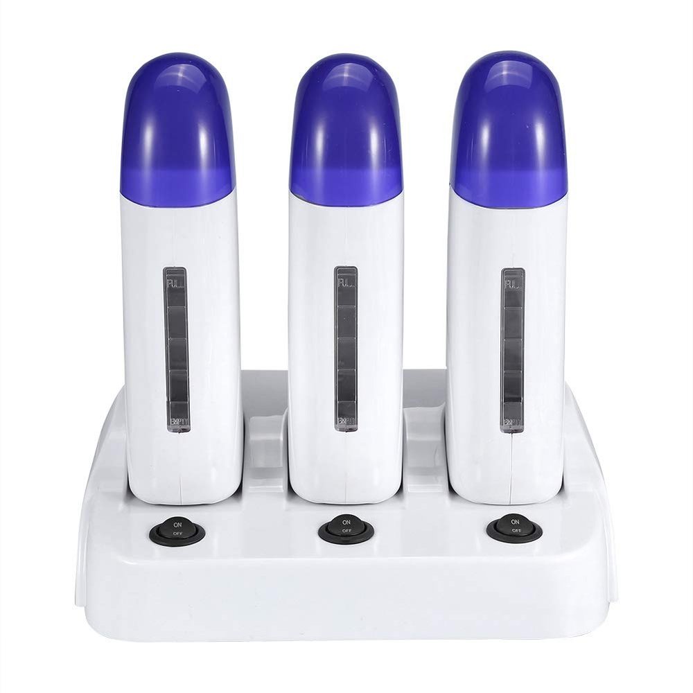 Roll-On Wax Heater, Warm Electric Wax Heater, Waxing Waxing Roller Cartridge Hair Roller Epilator Machine,Electric For Rolling Epilator (03)
