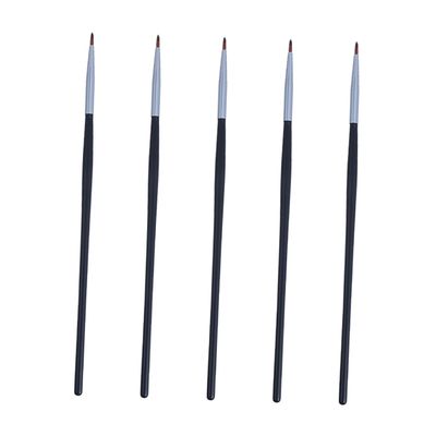 Beaupretty 5pcs Eyeliner and Lipstick Applicator Brush Precision Makeup Tools for Smooth Application for Professionals and Beginners Compact and Portable Design Random Style