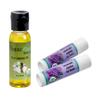 100% Pure Organic Jojoba Oil. Travel Size 1 oz plus 2 Pack Organic Lavender Lip Balms with over 70% Jojoba Oil. 100% Natural. By Desert Oasis Skincare (1 fl oz/29 ml) view 1