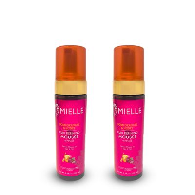 Mielles Pomegranate and Honey Curl Defining Mousse 2 Packs
