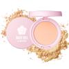 Daisy Doll Face Powder, Pressed Setting Powder, Japanese Makeup for Matte & Smooth Finish, 0.3 oz (10 g), 02 Pink Ocher view 1