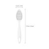 2pcs Foot Grinder with Hanging Hole Foot Pedicure Tool Foot Scrubber Scraper Pedicure Rasp Shaver Pedicure Razor Tool Hand Tools Pedicure Trimmer Foot Planer Woman Abs White Care view 4