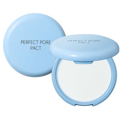 THESAEM Saemmul Perfect Pore Pact - Sebum Control Face Powder for Oil Absorption & Makeup Setting - Pore Blurring Pressed Compact Smooth Matte Finish - Korean Makeup Finishing Powder, 0.37 oz.