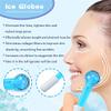 CIBLUTY ICE Globes Small Balls for Eyes, 2 PCS Blue Facial Globes for Massage Tool, Facial Roller Cold Skin Massagers, Tighten Skin, Reduce Puffiness and Dark Circles, Enhance Circulation view 2